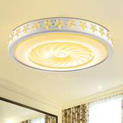 简约现代圆形LED吸顶灯温馨大气餐厅卧室客厅自然光阳台玄关走廊
