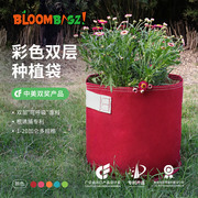 bloombagz美式加仑种植袋 盆栽花卉绿植兰花多肉专用创意特大花盆