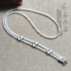 白玛瑙(白玛瑙)水晶项链，泰国蝴蝶佛牌民族风，毛衣挂链可定制其他款式