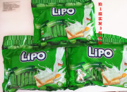 拍1发3包 LIPO面包干椰子味冷加工糕点  越南进口 300g*3包