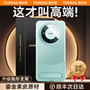 图拉斯适用华为Mate60Pro手机壳Mete60Pro+真皮素皮带支架镜头全包保护套防摔秋冬外壳高级感meta后壳m60