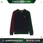 香港直邮Polo Ralph Lauren 拼接细节针织衫 323918292