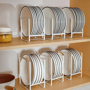 厨房放碗和盘子的架子碗盘收纳架橱柜内简约沥水碗碟抽屉放放置架