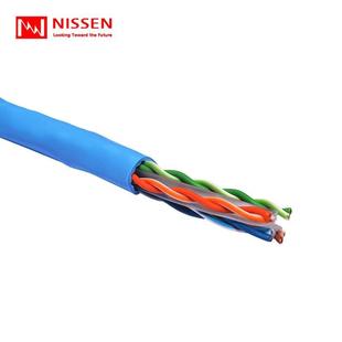 NISSEN超六类跳线CAT6A万兆高速纯铜成品网线多色可定制