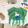 可爱小鸭子t恤~韩版儿童，立体玩偶纯棉男童夏季短袖，t恤薄款半袖潮
