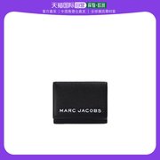 香港直邮Marc Jacobs 黑色徽标印花钱包 M0017142