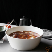 陶瓷大号汤碗酸菜水煮鱼盆创意家用10寸欧式水果沙拉冷面碗米饭碗