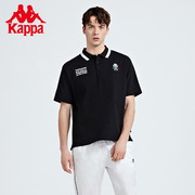 Kappa卡帕男女短袖POLO衫2023夏季运动休闲透气T恤K0CX2PD03D