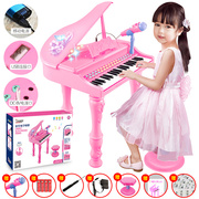 可充电儿童电子琴1-3-6岁女孩初学者入门钢琴宝宝多功能可弹奏