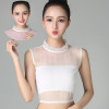 韩版娃娃蕾丝假领子女衬衫，假领黑白色秋冬季百搭衬衣，假衣领装饰领