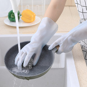 薄款加厚85克耐用防水家务手套洗碗手套家用洗衣清洁PVC手套
