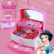 迪士尼冰雪奇缘儿童化妆品套装无毒女孩子过家家玩具爱莎公主礼盒