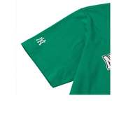 MLB 男女圆领短袖2023夏季美式宽松大码运动服NY半袖T恤