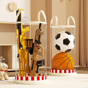 儿童玩具收纳桶创意手提透明收纳筐箱家用大容量，杂物收纳娃娃神器