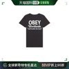 香港直邮潮奢 Obey 男士 Worldwide Script T恤 163813802S-VBL