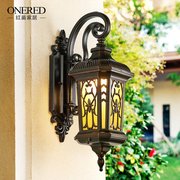 铸登 欧式户外壁灯防水灯具创意别墅花园庭院灯室外大门壁灯