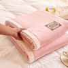 双面加厚牛奶绒毛毯被套，毯子珊瑚绒盖毯单人，宿舍保暖被罩午睡盖毯
