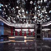 2023欧式大气工程吊灯非标流水形水晶灯浪漫设计造型灯餐厅大吊灯