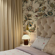 定制法式现代时尚轻奢粉红大花，背景墙纸个性，定制壁画卧室客厅无缝
