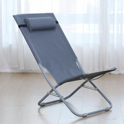 公室午休椅子家用折叠w椅休闲小型躺椅单人可携式靠背椅户