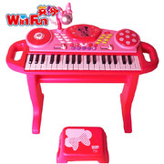 迪士尼儿童电子琴带麦克风耳机女孩，电子琴玩具宝宝，礼物益智小钢琴