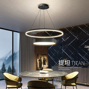 极简餐厅吊灯现代简约2022年意式灯具北欧设计师款卧室吊灯