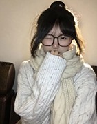 奶fufu！慵懒风白色花线麻花毛衣女2023秋冬韩版宽松套头针织