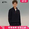 TREKTRAVEL长袖针织衫男纯棉拉链立领毛衣套头秋商务休闲外套