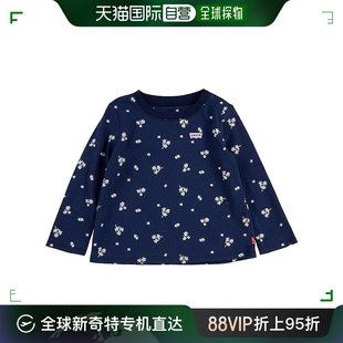 香港直邮潮奢 Levi'S 李维斯 女童 长袖T恤衬衫(婴儿)童装