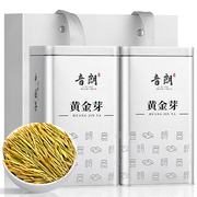 音朗茶叶绿茶 2024明前黄金芽白茶茶叶礼盒安吉白茶礼盒装150g