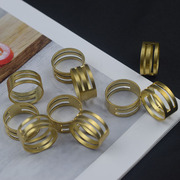 纯铜开圈戒指diy手工，饰品串珠工具配件单圈开合器挂圈戒指圈