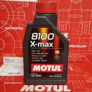 MOTUL摩特机油8100 XMAX 0W40汽车 柴气通用 全合成润滑油1L