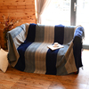 北欧地中海风情双面沙发巾，垫布艺沙发布钢琴，防尘罩床罩空调毯盖巾
