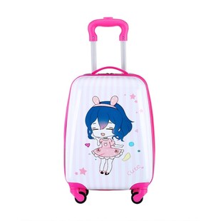 速发儿童皮箱小女孩旅行箱小型可爱飞机专用皮箱拉杆箱女童行李箱
