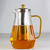 超大茶壶玻璃耐高温养生煮可明火加热茶水分离泡，茶花茶壶套装加厚