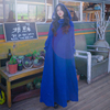 民族风青海拉萨西藏旅游拍照衣服女斗篷外套，秋冬稻城亚丁出游穿搭