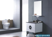式美式橡木浴室柜组合实木卫浴柜洗脸盆柜洗手盆柜洗漱台XM80
