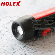 德国霍夫曼holex非接触式测电笔内置led手电筒，配2块电池