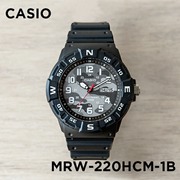 卡西欧手表casiomrw-220hcm-1b学生迷彩韩版简约防水指针表