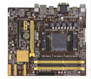 Asus/华硕 A88XM-A FM2主板 支持FM2+ 四核带HDMI口 DDR3 4内存