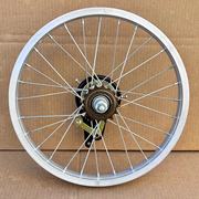 儿童自行车钢圈铝圈前后轮，12-16-20寸单车轮毂，轱辘童车配件通用。