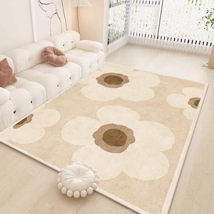 地毯客厅2024家用沙发茶几地垫全铺免洗可擦房间卧室床边垫子
