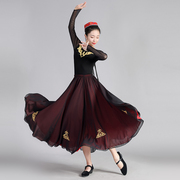 新疆舞舞蹈服装广场舞民族风套装女舞衣舞蹈服跳舞的裙子舞服