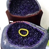 诺源珠宝乌拉圭天然紫水晶聚宝盆摆件，玛瑙盆钱袋子消磁开业