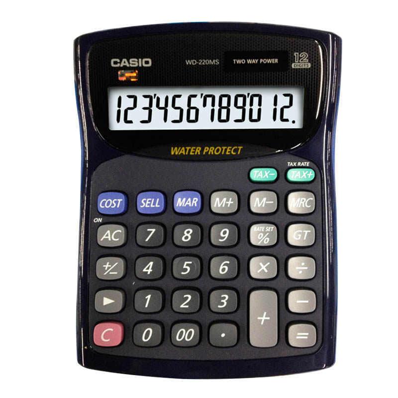 WD-220MS Calculator Finance Business office waterproof dustproof computer blackin the Electronic Dictionary/Electronic paper book/Stationery , Calculator category - from Buy2taobao.com to provide professional Taobao agent buy service