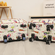 拉杆包旅行包轻便可爱手提韩版网红女大容量包旅游行李袋短途旅行