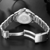 8208士精钢全自动机械腕表机芯商务，夜光手表卡，迪森男银黑银蓝饰品