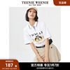 teenieweenie小熊奥莱卡通短袖，polo衫t恤女春基础款学院风