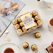 意大利进口费列罗巧克力礼盒装T30粒装喜糖吃货金莎零食年货礼物