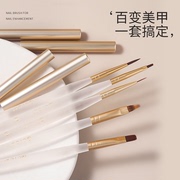 CICK美甲笔刷套装日式专业彩绘拉线笔晕染画花渐变法式光疗笔工具